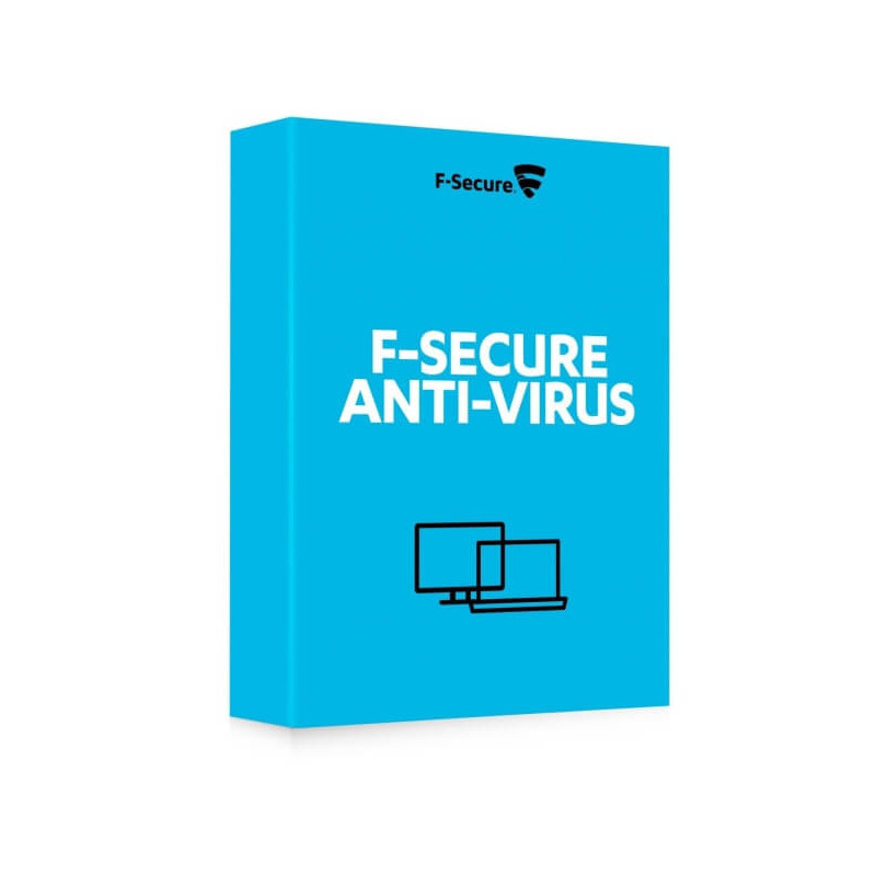 F-Secure Anti-Virus 3-PC 1 year